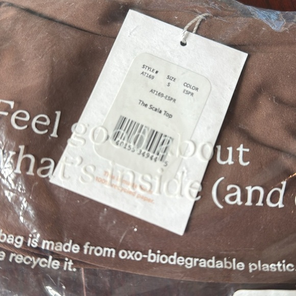 Andie The Scala‎ Top Bikini Separate Color Espresso Brown Style AT169 Size Small - Picture 10 of 11